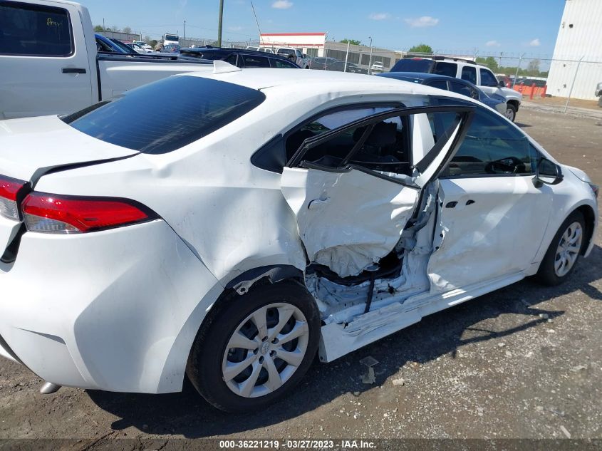 2022 TOYOTA COROLLA LE - JTDEPMAE0N3017759