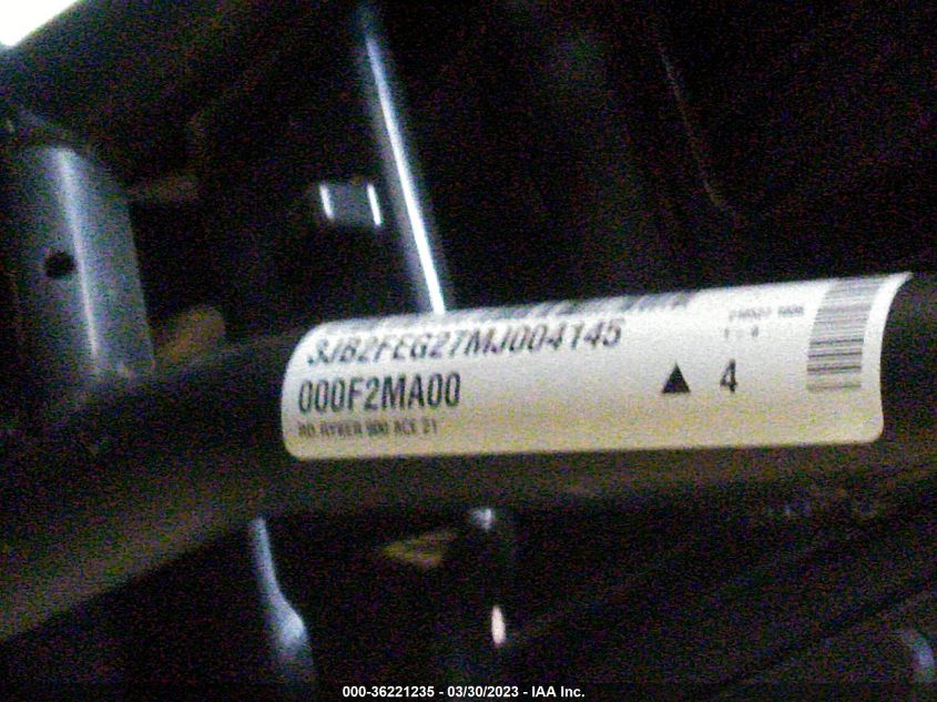 2021 CAN-AM RYKER 3JB2FEG27MJ004145