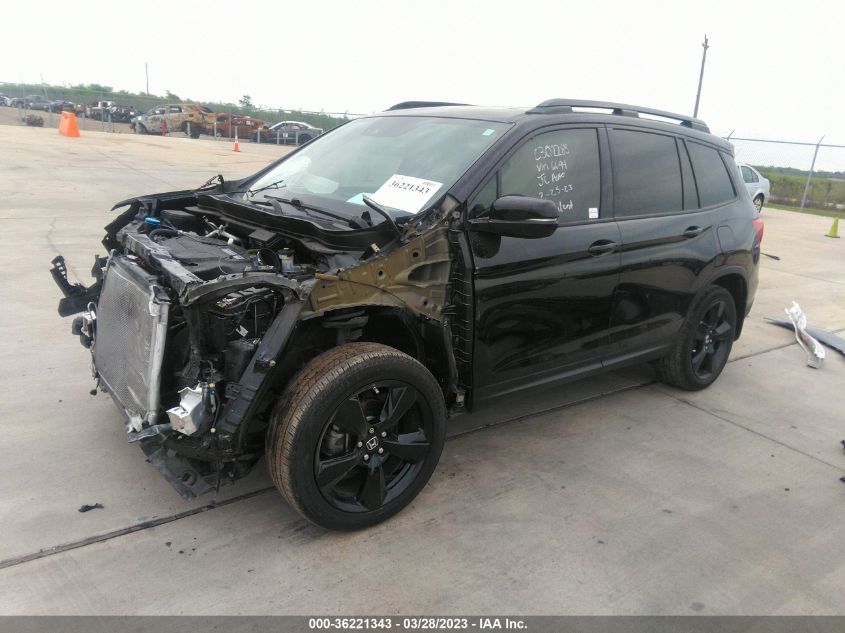 2020 HONDA PASSPORT ELITE 5FNYF8H07LB006694