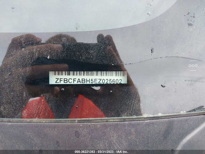 2014 FIAT 500L EASY - ZFBCFABH5EZ025602