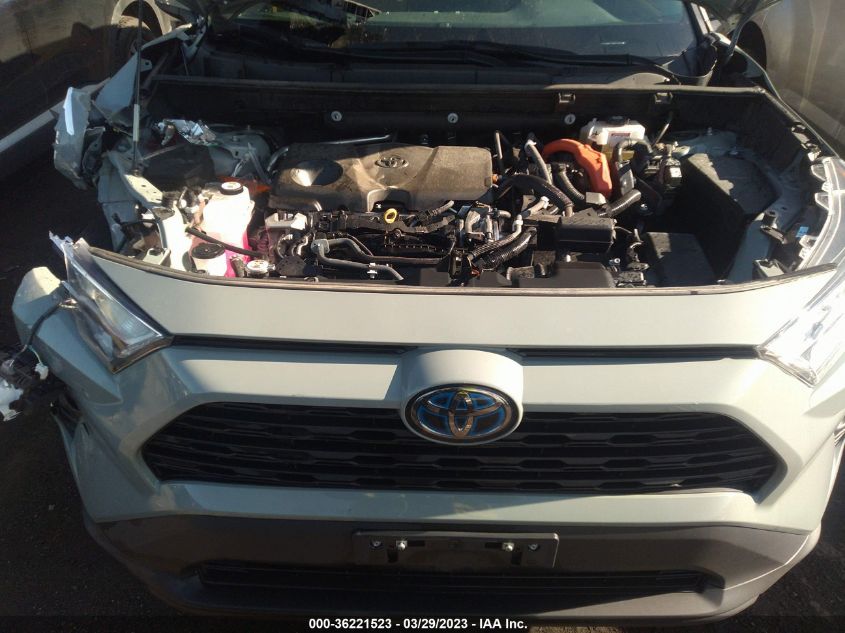 2021 TOYOTA RAV4 HYBRID XLE - 2T3RWRFV7MW116309