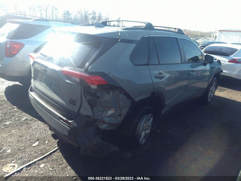2021 TOYOTA RAV4 HYBRID XLE - 2T3RWRFV7MW116309