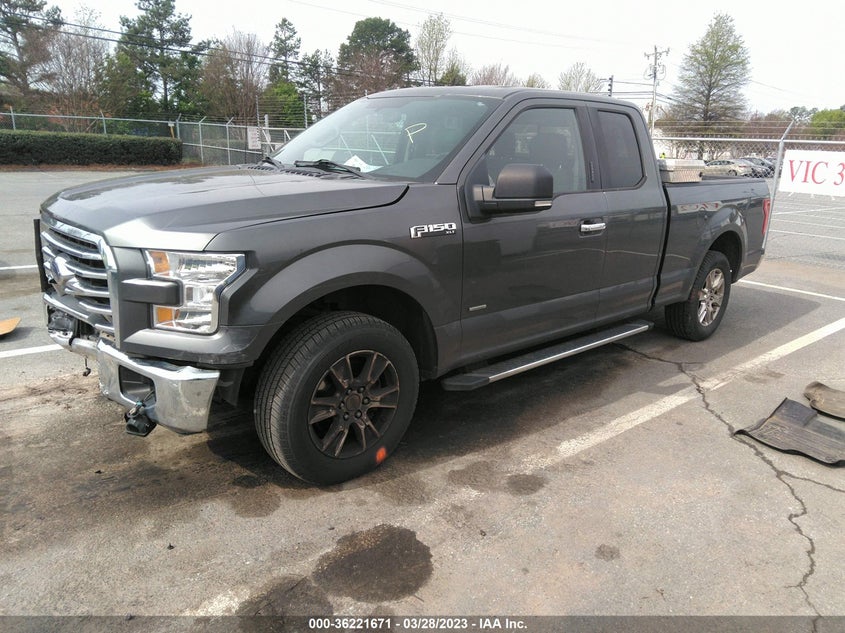 VIN 1FTEX1CP8HFB85990 2017 FORD F-150 XL/XLT/LARIAT