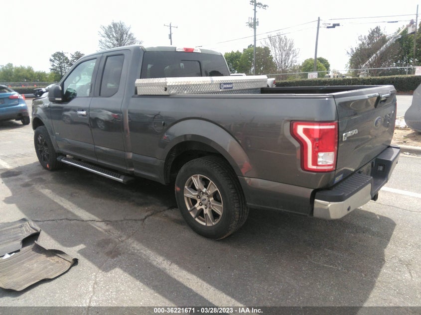 VIN 1FTEX1CP8HFB85990 2017 FORD F-150 XL/XLT/LARIAT