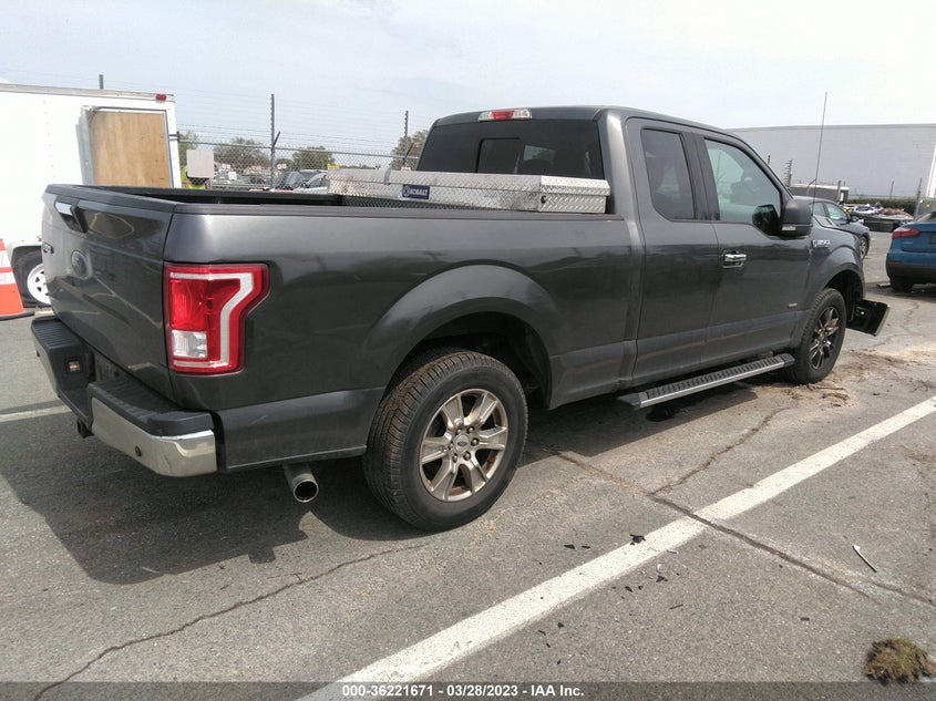VIN 1FTEX1CP8HFB85990 2017 FORD F-150 XL/XLT/LARIAT