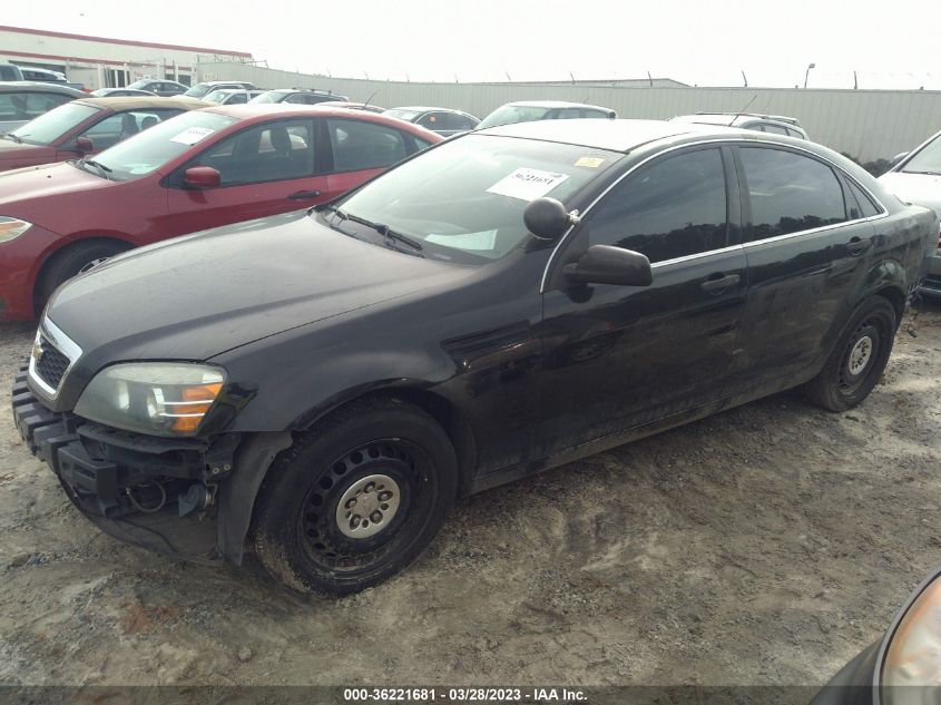 2013 CHEVROLET CAPRICE POLICE PATROL POLICE - 6G1MK5U36DL828552