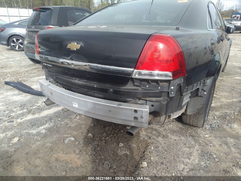 2013 CHEVROLET CAPRICE POLICE PATROL POLICE - 6G1MK5U36DL828552