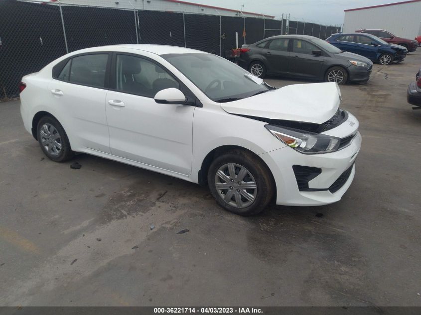 2022 KIA RIO S - 3KPA24AD6NE496587