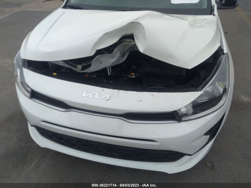 2022 KIA RIO S - 3KPA24AD6NE496587
