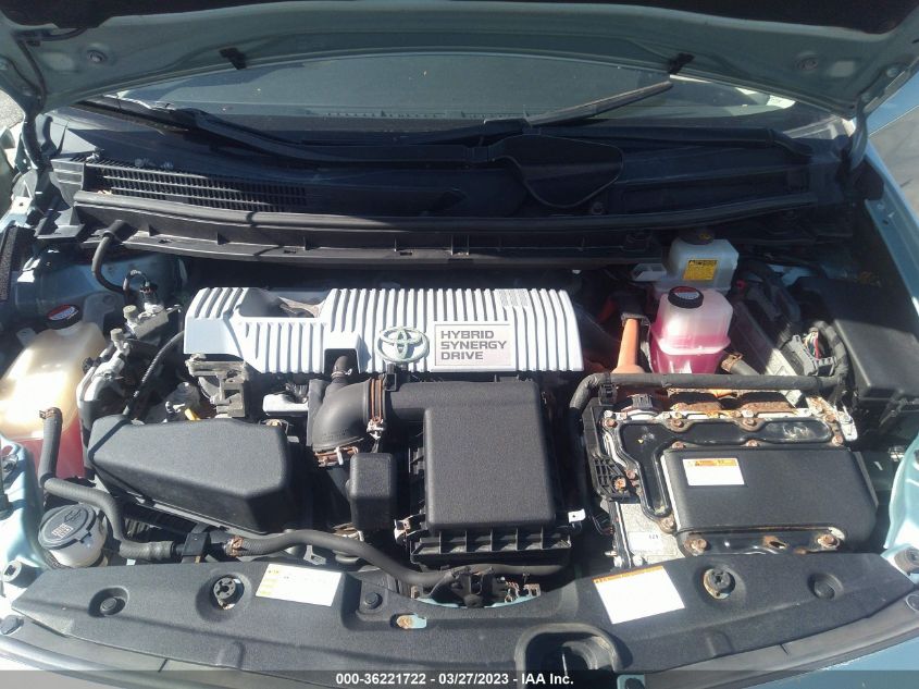 2015 TOYOTA PRIUS FOUR - JTDKN3DU9F1997916