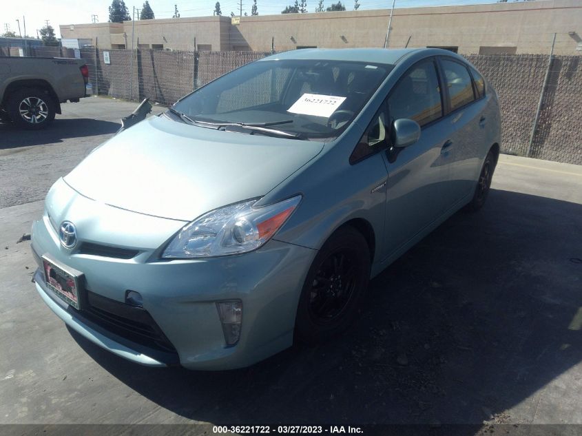 2015 TOYOTA PRIUS FOUR - JTDKN3DU9F1997916