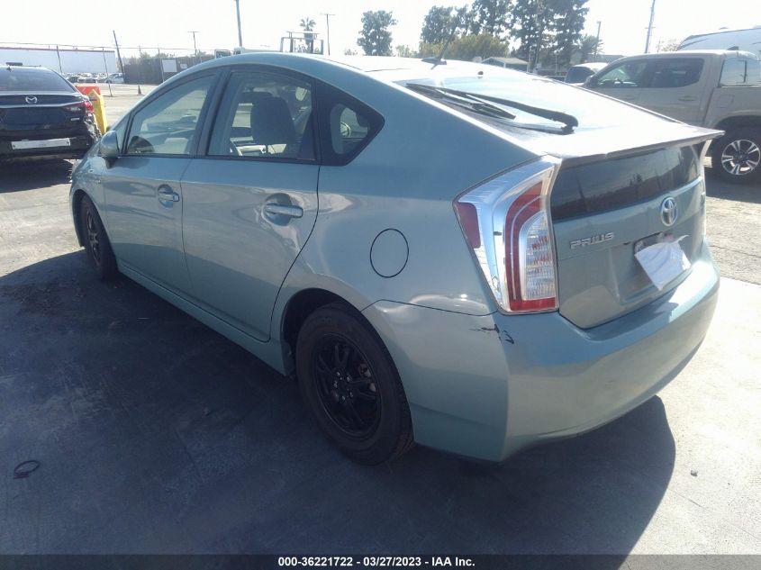 2015 TOYOTA PRIUS FOUR - JTDKN3DU9F1997916