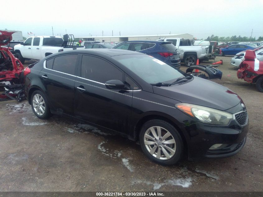 2014 KIA FORTE EX - KNAFX4A82E5053209
