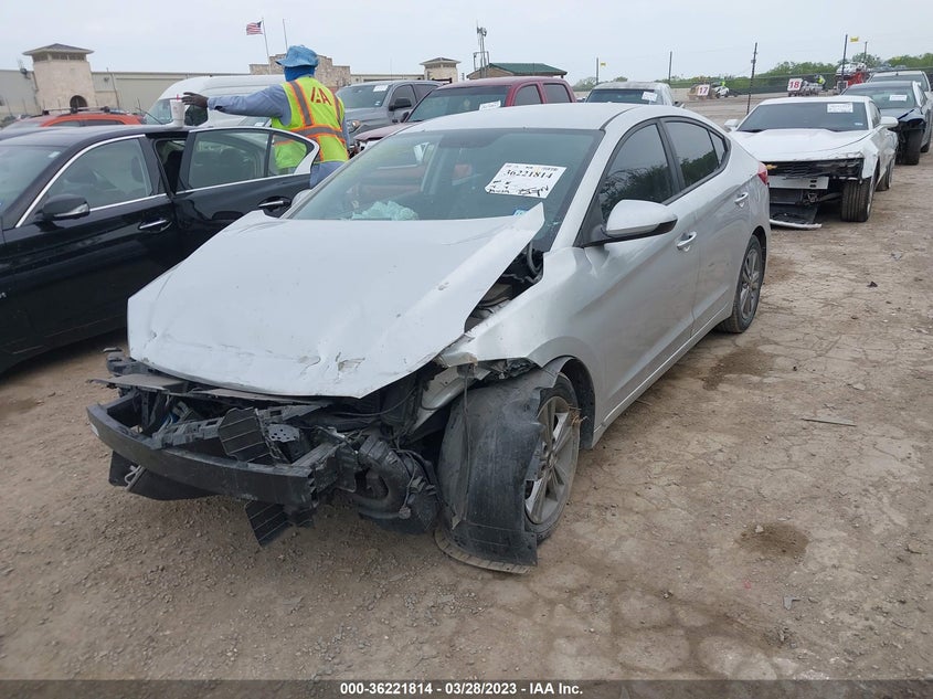 VIN 5NPD84LF4HH169454 2017 HYUNDAI ELANTRA SE