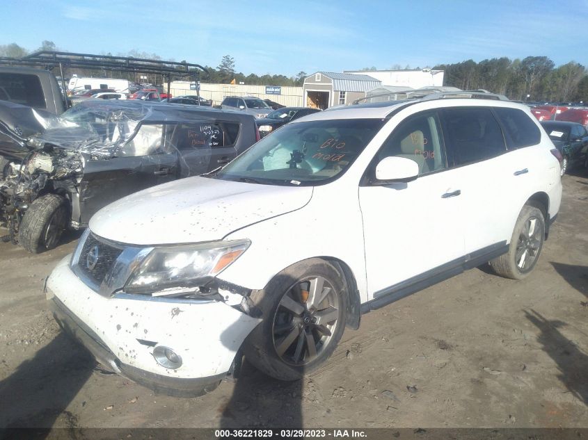 2014 NISSAN PATHFINDER PLATINUM - 5N1AR2MM9EC639840