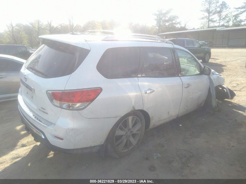 2014 NISSAN PATHFINDER PLATINUM - 5N1AR2MM9EC639840