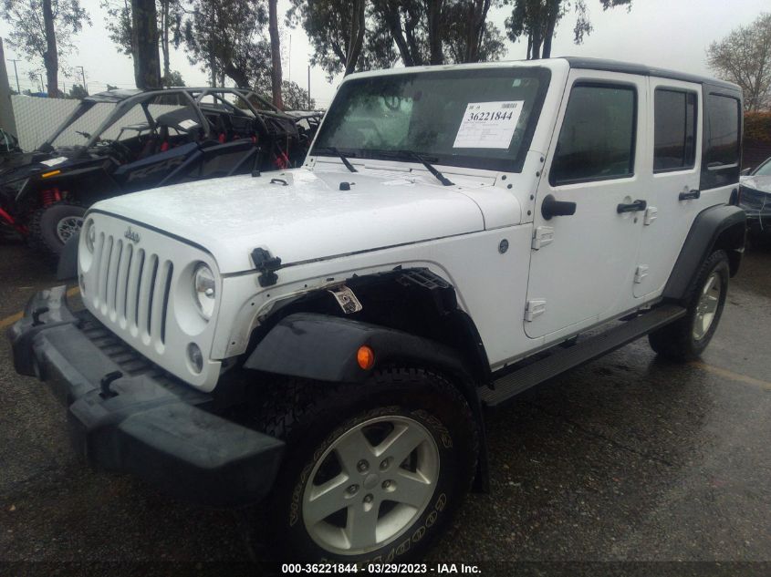2017 JEEP WRANGLER UNLIMITED SPORT - 1C4BJWDG9HL577393