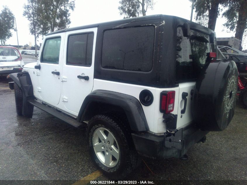 2017 JEEP WRANGLER UNLIMITED SPORT - 1C4BJWDG9HL577393