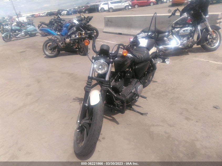 VIN 1HD4LE217NB416455 2022 HARLEY-DAVIDSON XL883 N