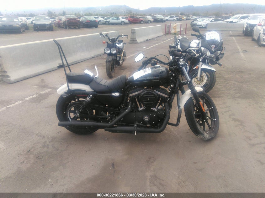 VIN 1HD4LE217NB416455 2022 HARLEY-DAVIDSON XL883 N