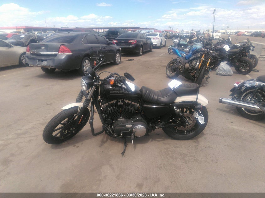 VIN 1HD4LE217NB416455 2022 HARLEY-DAVIDSON XL883 N
