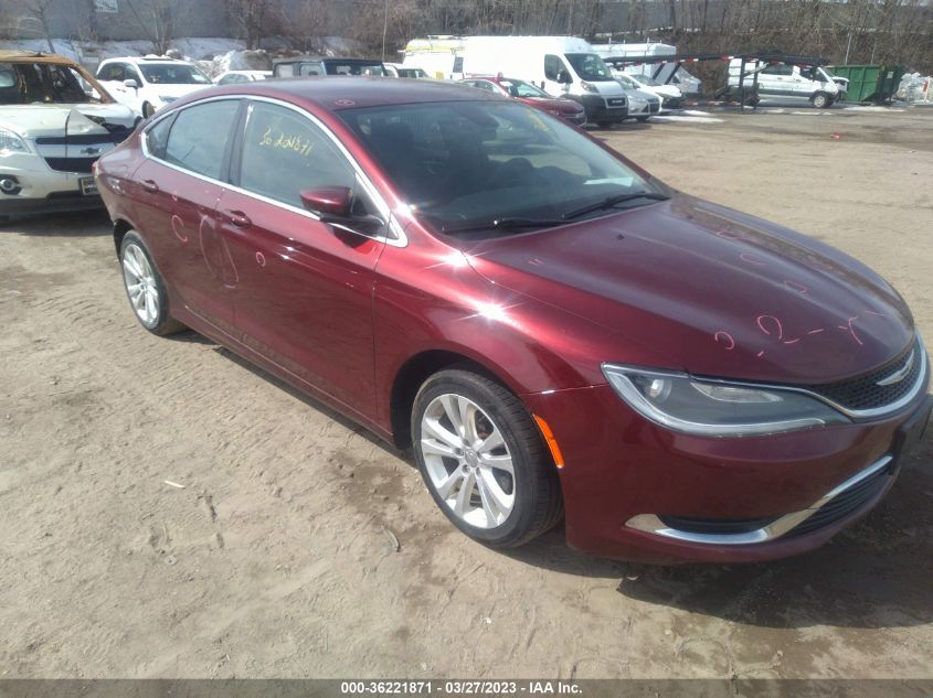 2015 CHRYSLER 200 LIMITED - 1C3CCCAB2FN535658
