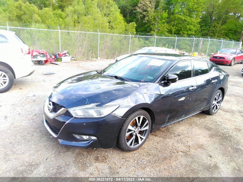 2017 NISSAN MAXIMA SV - 1N4AA6AP8HC373447
