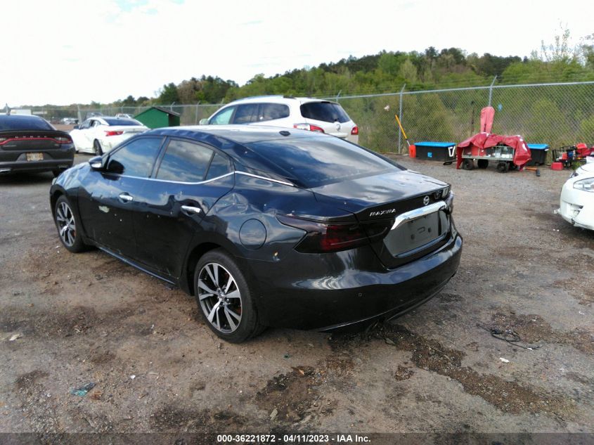 2017 NISSAN MAXIMA SV - 1N4AA6AP8HC373447