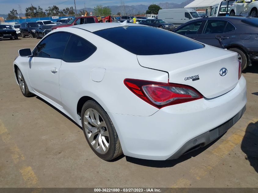 2015 HYUNDAI GENESIS COUPE 3.8L BASE KMHHT6KJ6FU129277