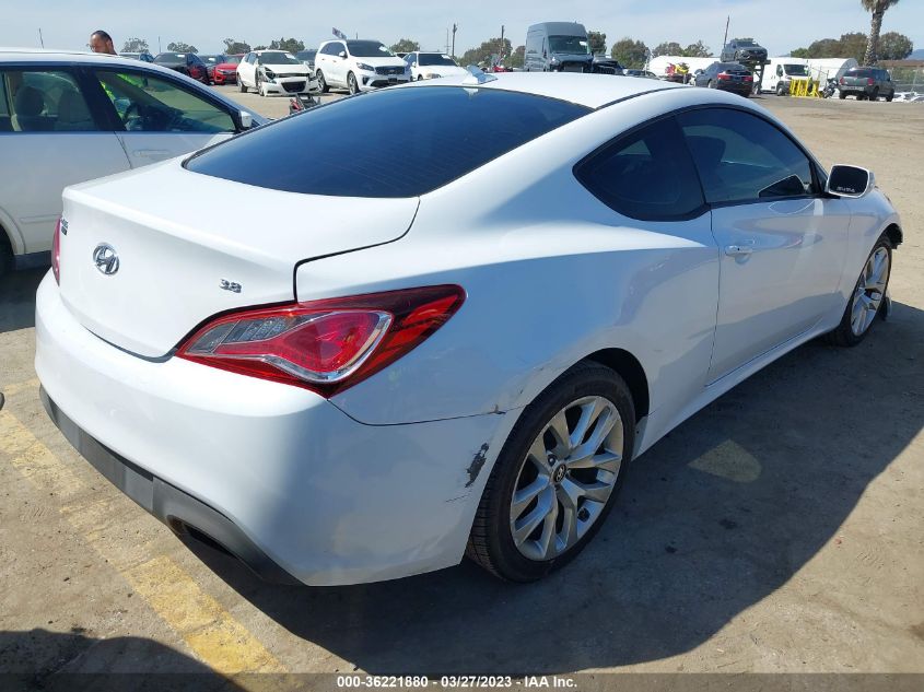 2015 HYUNDAI GENESIS COUPE 3.8L BASE KMHHT6KJ6FU129277