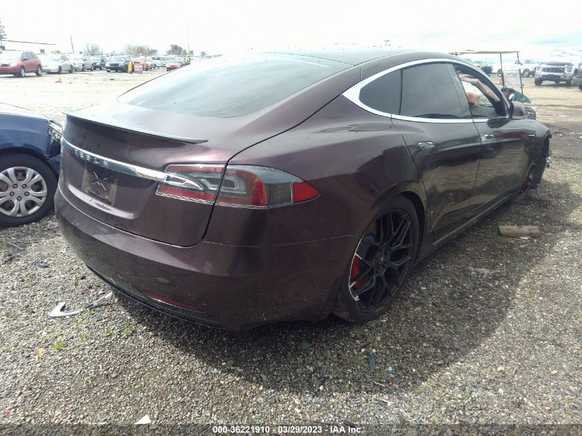 5YJSA1E47LF390589 Tesla Model S PERFORMANCE 4