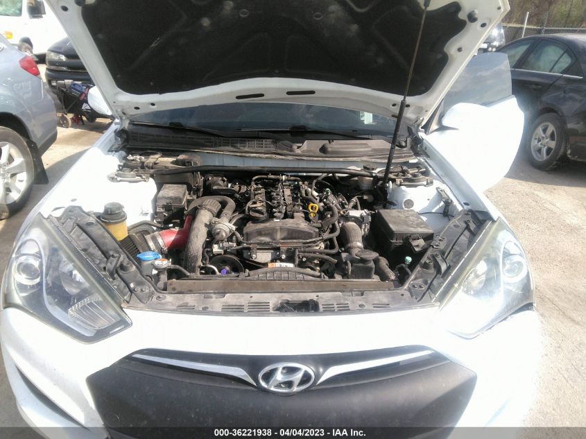 2013 HYUNDAI GENESIS COUPE 2.0T KMHHT6KD2DU110443