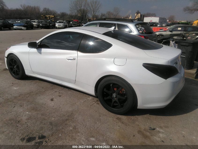 2013 HYUNDAI GENESIS COUPE 2.0T KMHHT6KD2DU110443