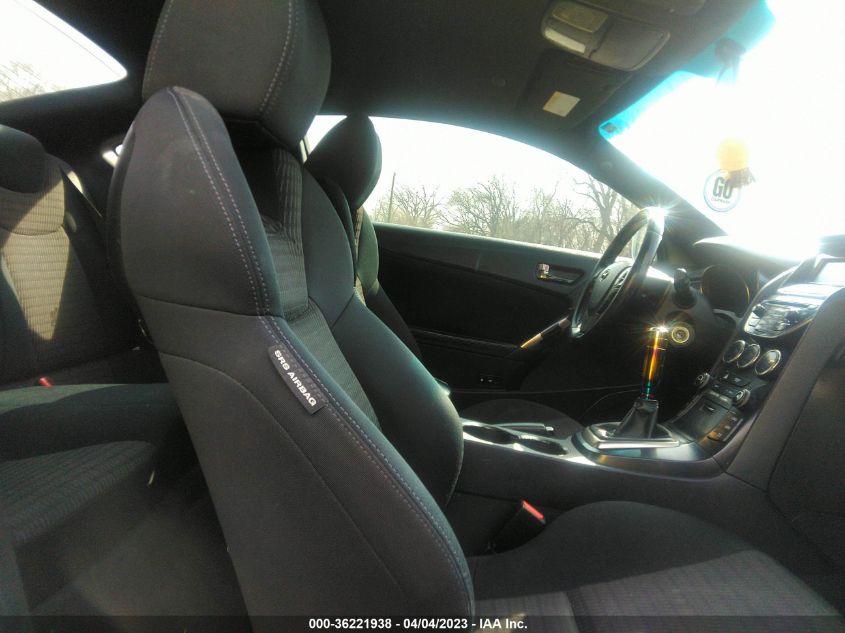 2013 HYUNDAI GENESIS COUPE 2.0T KMHHT6KD2DU110443