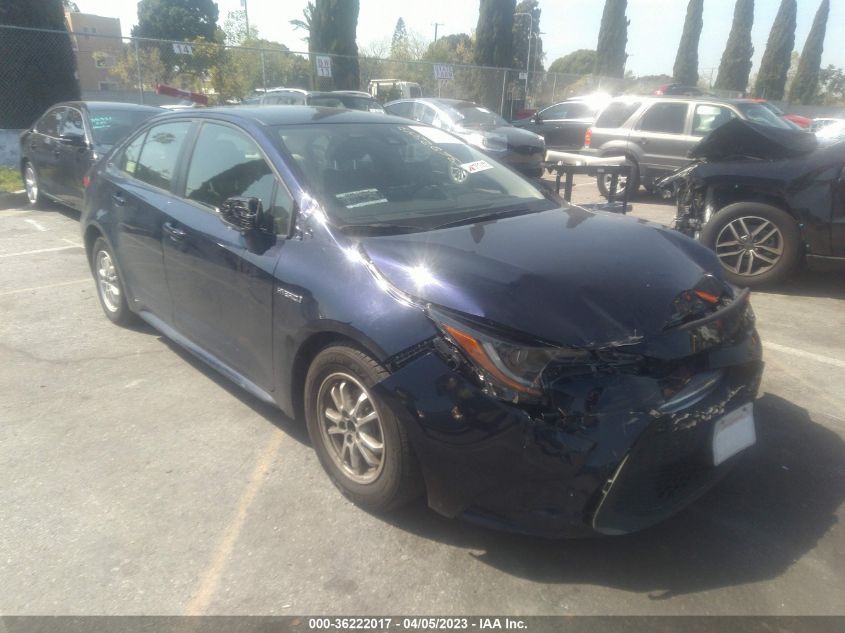 2021 TOYOTA COROLLA HYBRID LE - JTDEAMDE6MJ020396