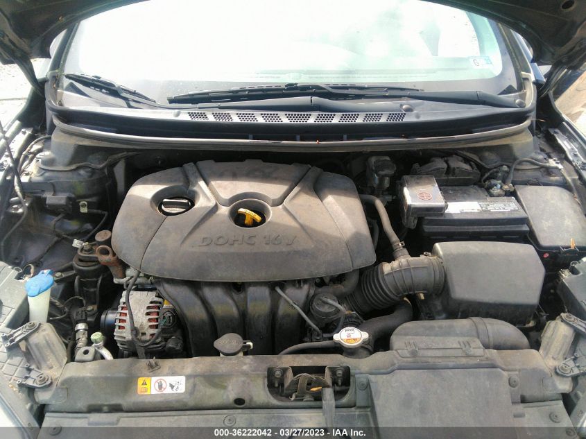 2013 HYUNDAI ELANTRA GLS - 5NPDH4AE3DH270392