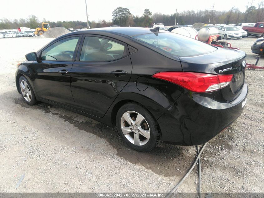 2013 HYUNDAI ELANTRA GLS - 5NPDH4AE3DH270392