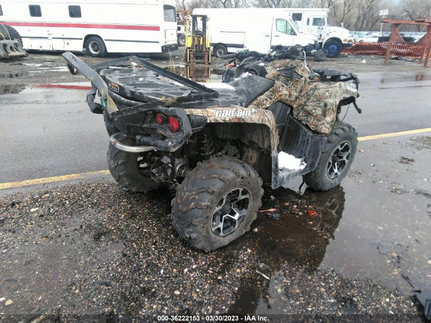 2012 CAN-AM OUTLANDER 1000 XT 3JBLKPP18CJ000154