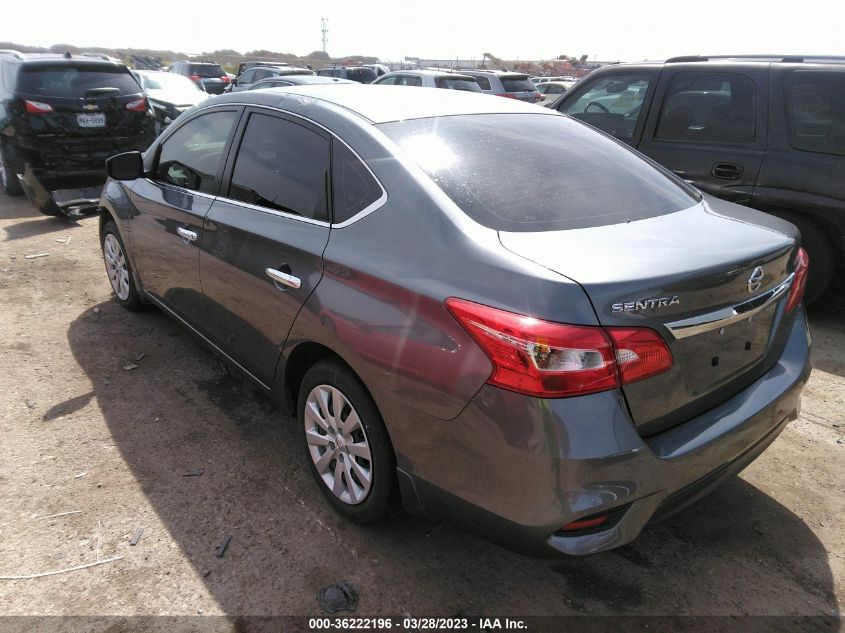 2019 NISSAN SENTRA S - 3N1AB7AP7KY427738