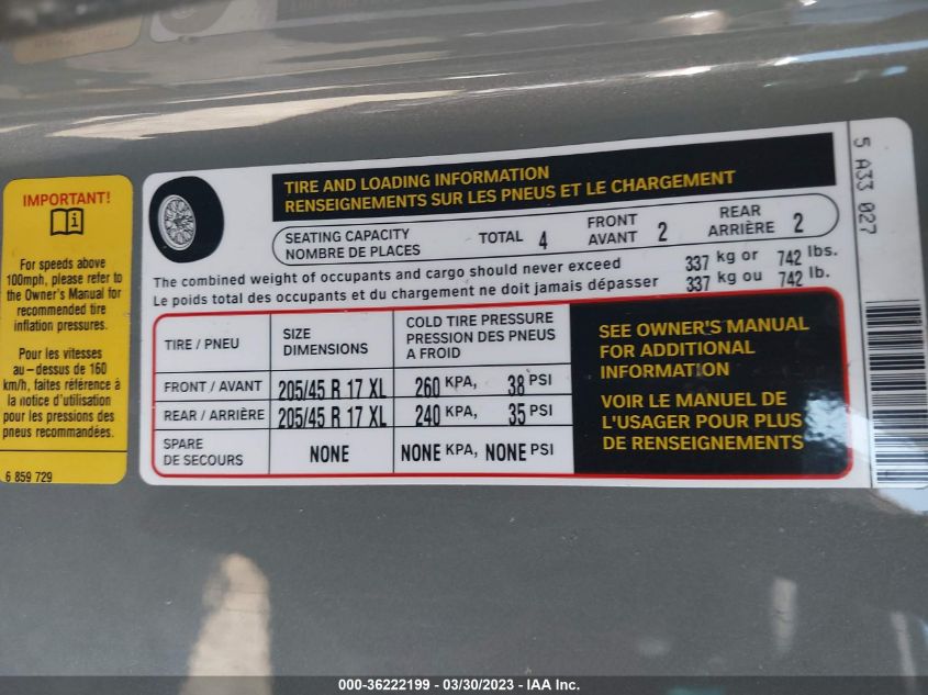 2023 MINI HARDTOP 2 DOOR COOPER SE WMW13DJ05P2T39656