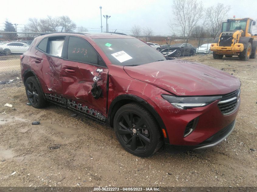 2021 BUICK ENVISION ESSENCE - LRBFZNR42MD112296