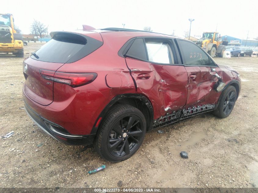 2021 BUICK ENVISION ESSENCE - LRBFZNR42MD112296
