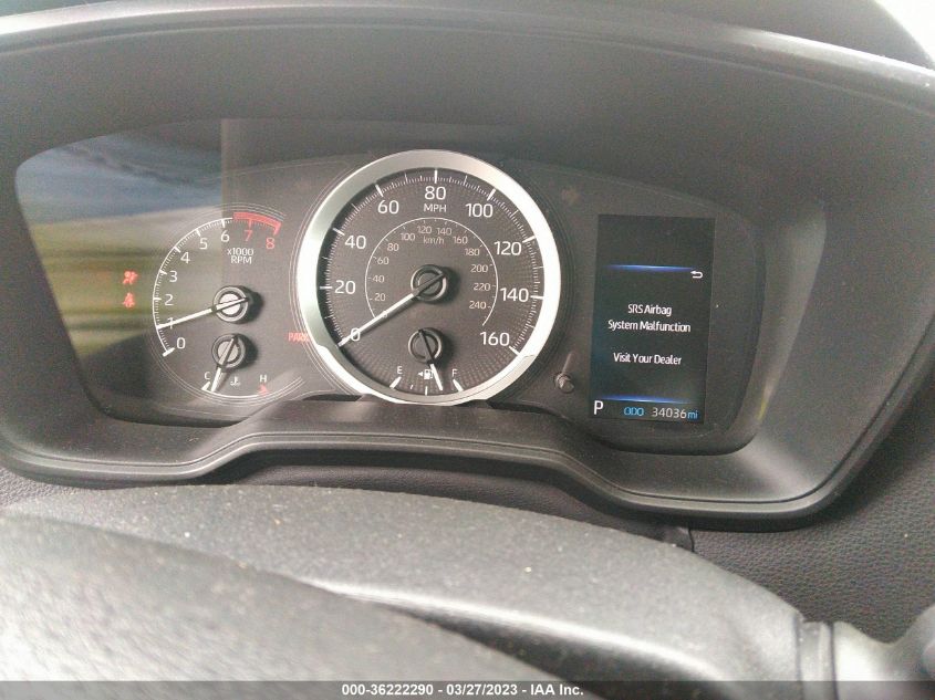 2022 TOYOTA COROLLA LE - 5YFEPMAEXNP300080