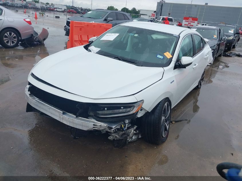 2022 HONDA INSIGHT EX 19XZE4F51NE002549