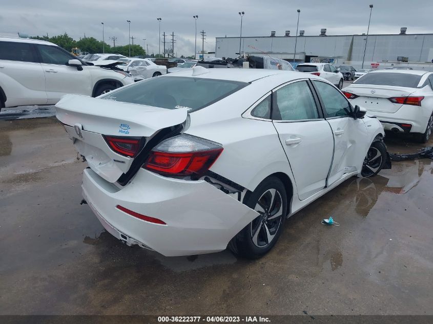 2022 HONDA INSIGHT EX 19XZE4F51NE002549