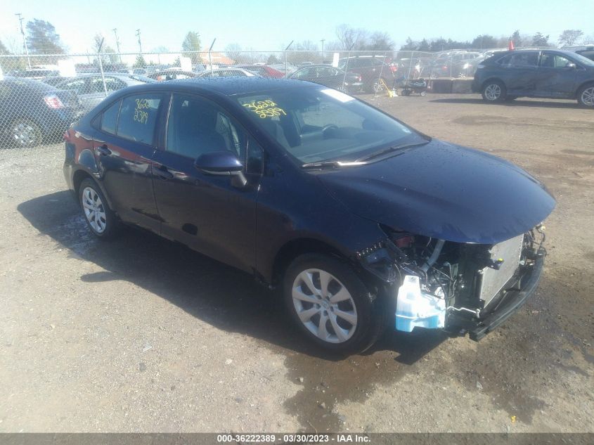 2022 TOYOTA COROLLA LE - 5YFEPMAE2NP344803