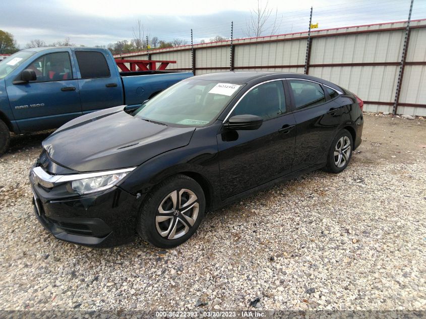 2018 HONDA CIVIC SEDAN LX - 2HGFC2F53JH537962