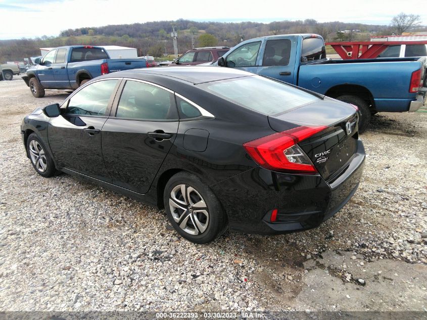 2018 HONDA CIVIC SEDAN LX - 2HGFC2F53JH537962