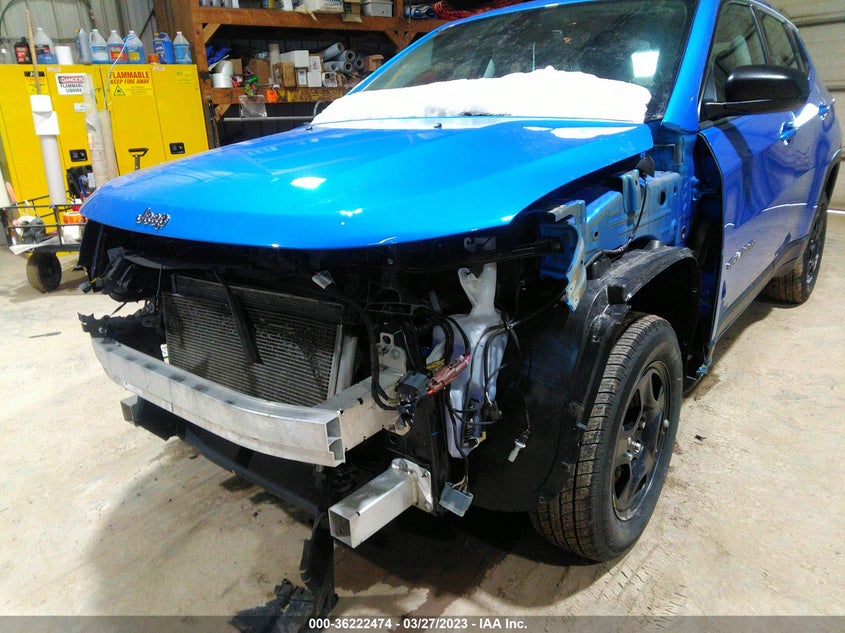 VIN 3C4NJDAB0KT714064 2019 JEEP COMPASS SPORT