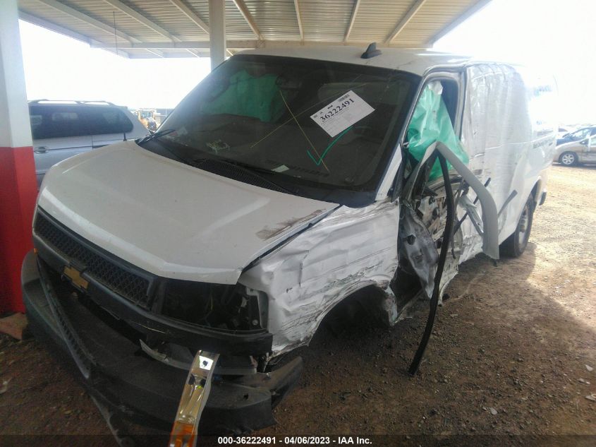 2018 CHEVROLET EXPRESS CARGO VAN - 1GCWGAFG0J1336484